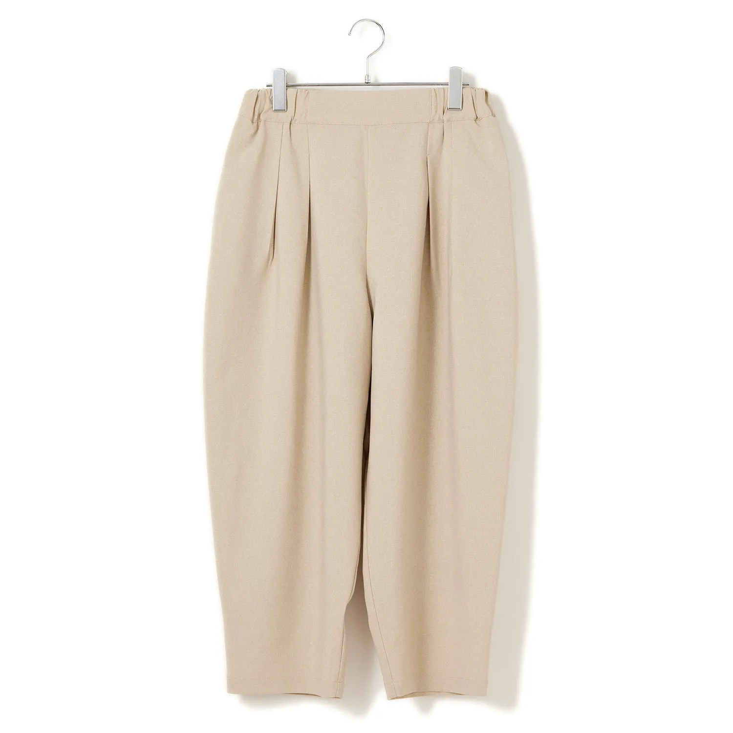 uncinq | アンサンク　Melange Ox Wide Tuck Easy Pants