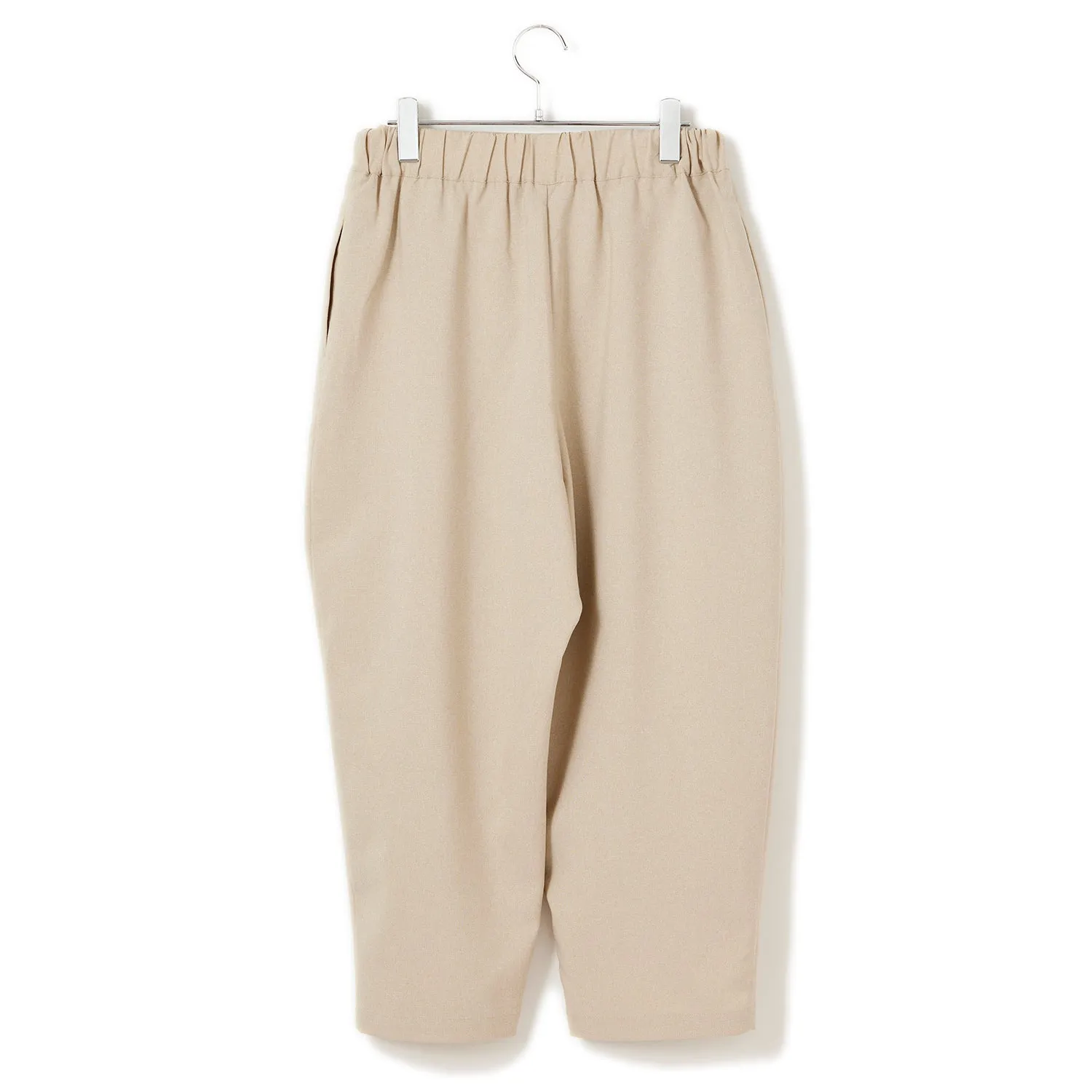 uncinq | アンサンク　Melange Ox Wide Tuck Easy Pants