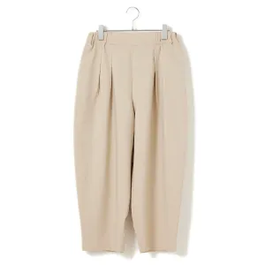 uncinq | アンサンク　Melange Ox Wide Tuck Easy Pants