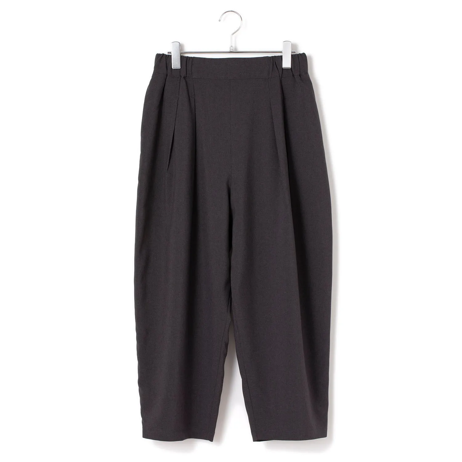 uncinq | アンサンク　Melange Ox Wide Tuck Easy Pants
