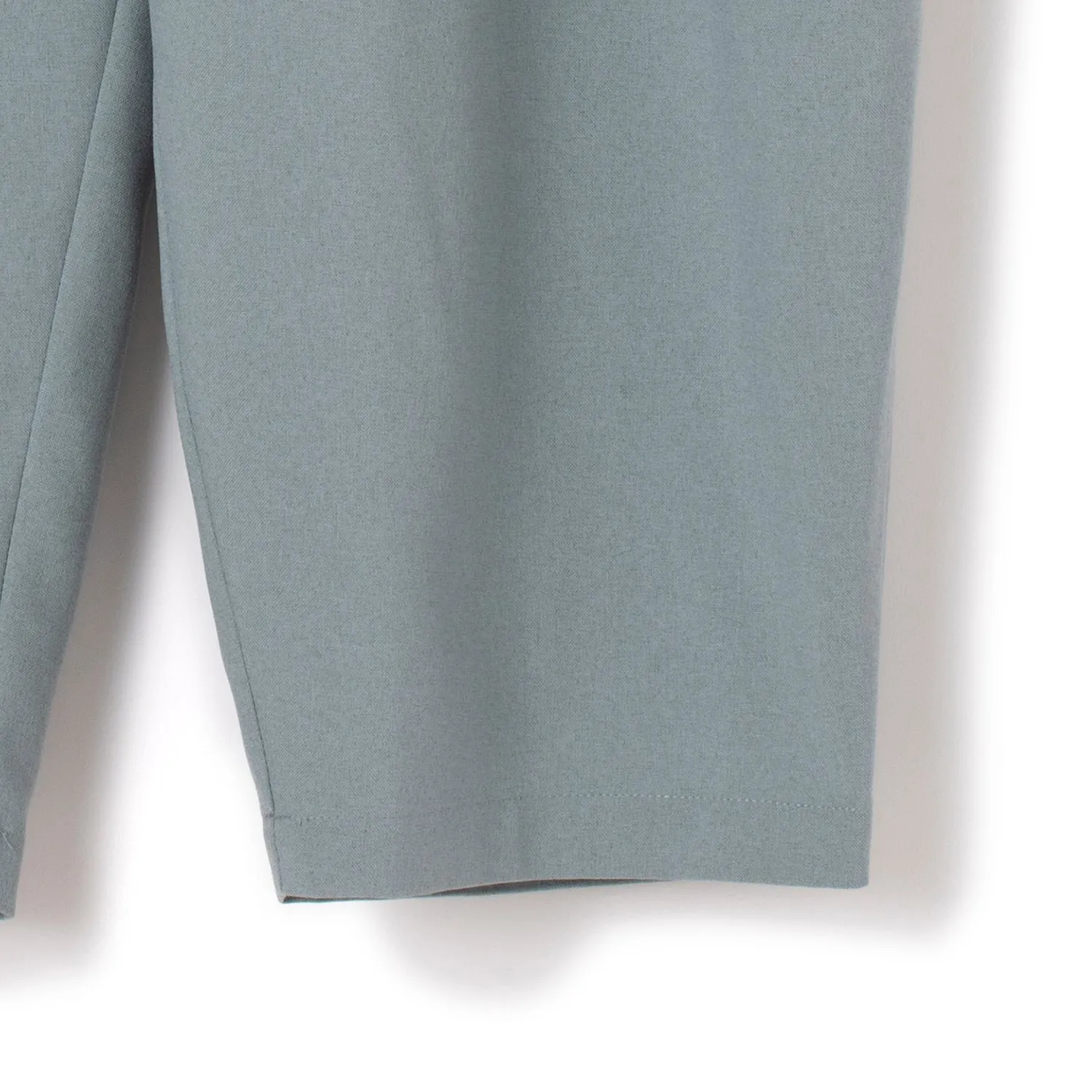 uncinq | アンサンク　Melange Ox Wide Tuck Easy Pants