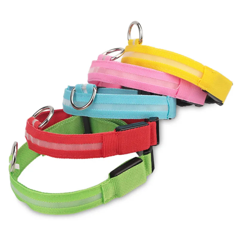 USB Rechargeable LED Dog Collar