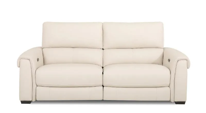 Veneto Leather Fixed 2.5 Seater Sofa