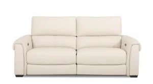 Veneto Leather Fixed 2.5 Seater Sofa