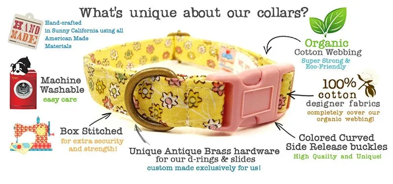 Very Vintage Organic Cotton Collar Hippie Daze