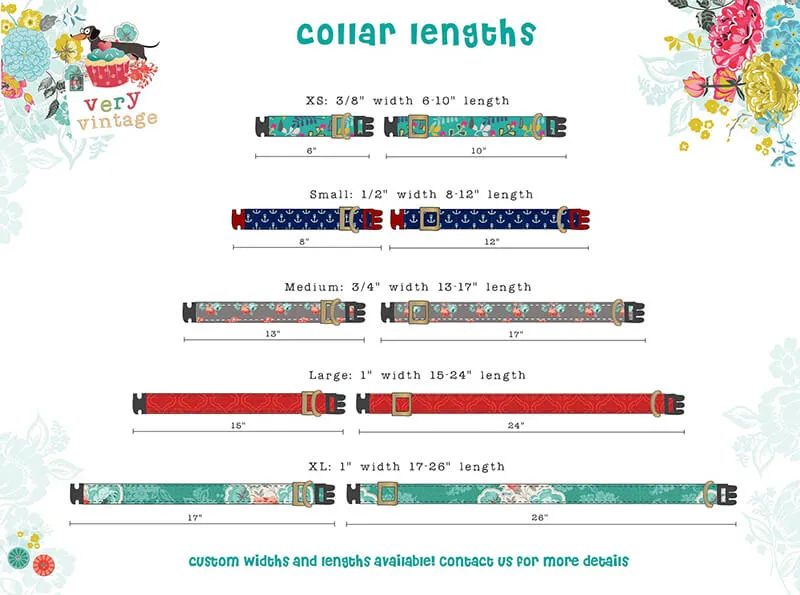 Very Vintage Organic Cotton Collar Lucky Charm