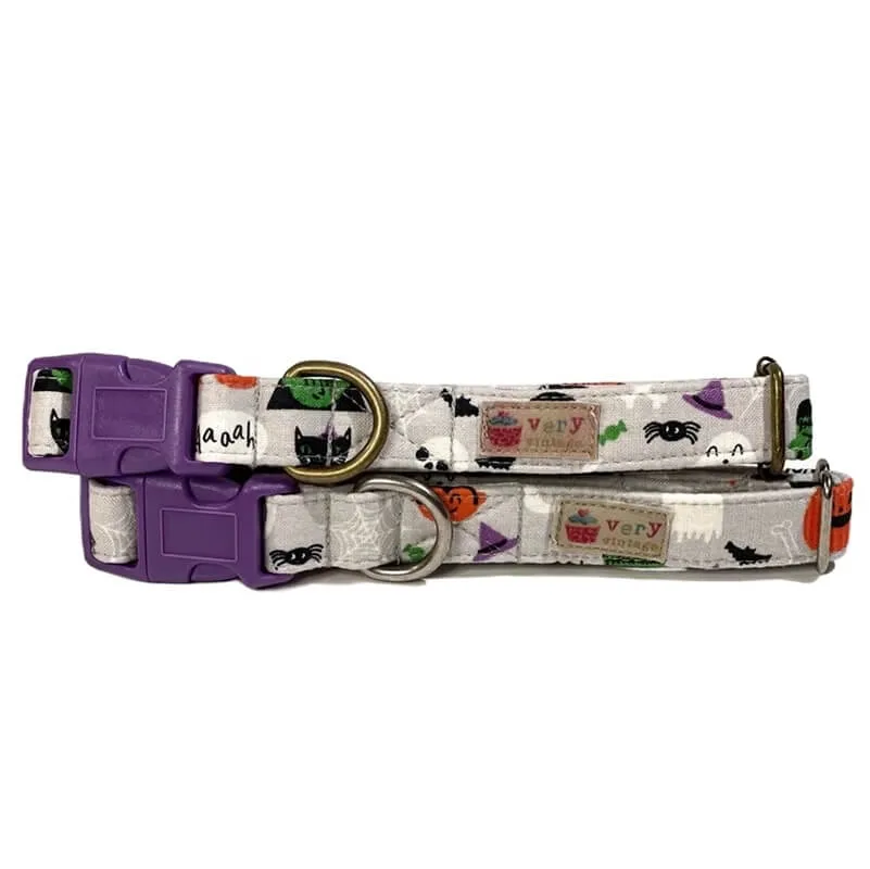 Very Vintage Organic Cotton Collar Monster Mash