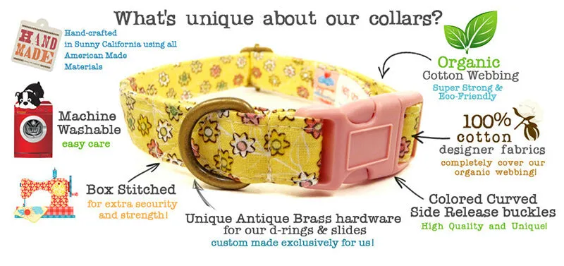 Very Vintage Organic Cotton Collar Monster Mash