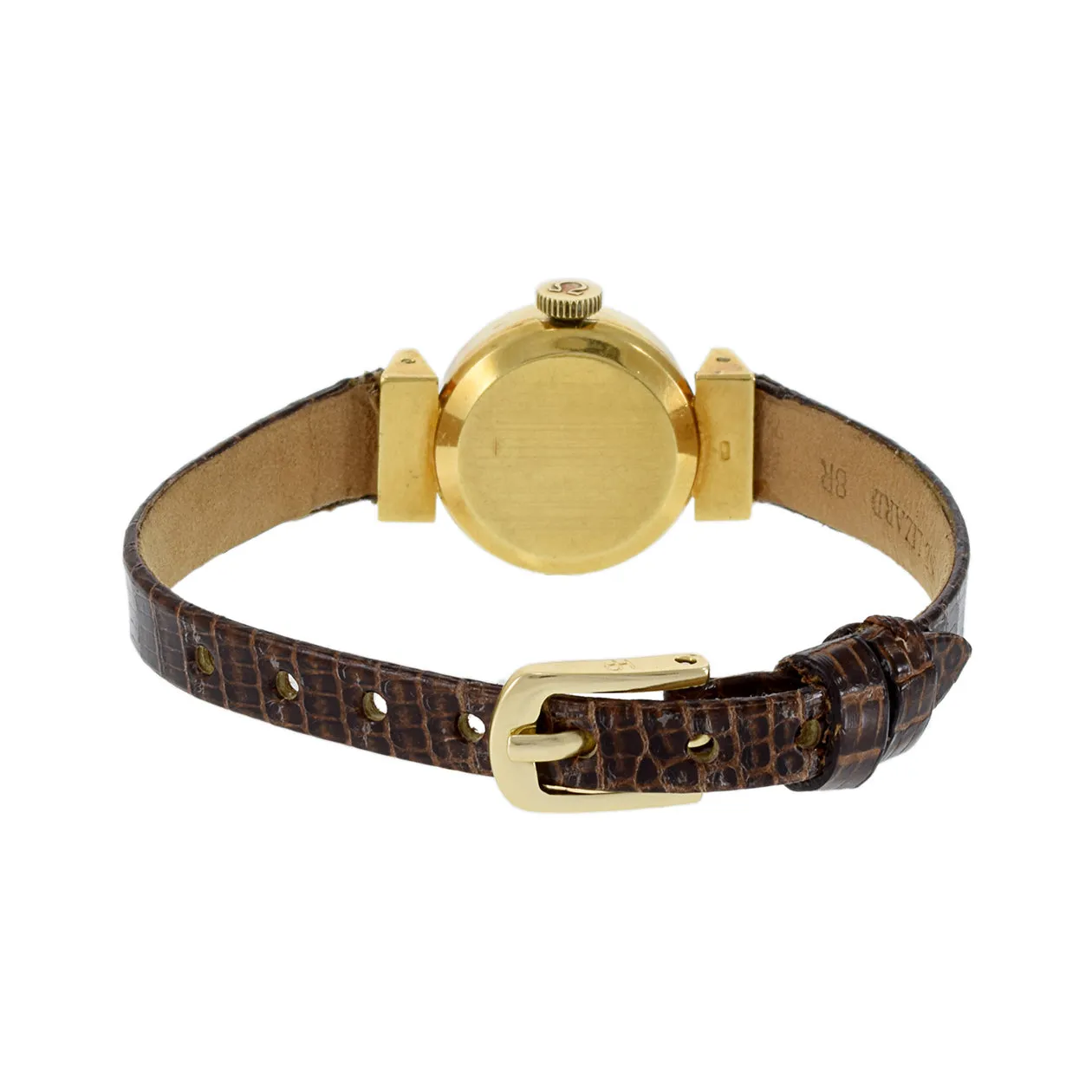 Vintage 1950's Omega 18KT Yellow Gold Ladies Watch