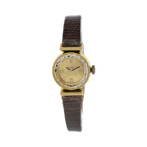 Vintage 1950's Omega 18KT Yellow Gold Ladies Watch