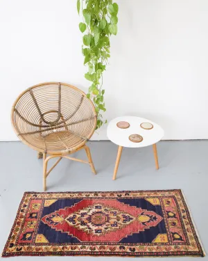 Vintage Mini Turkish Rug