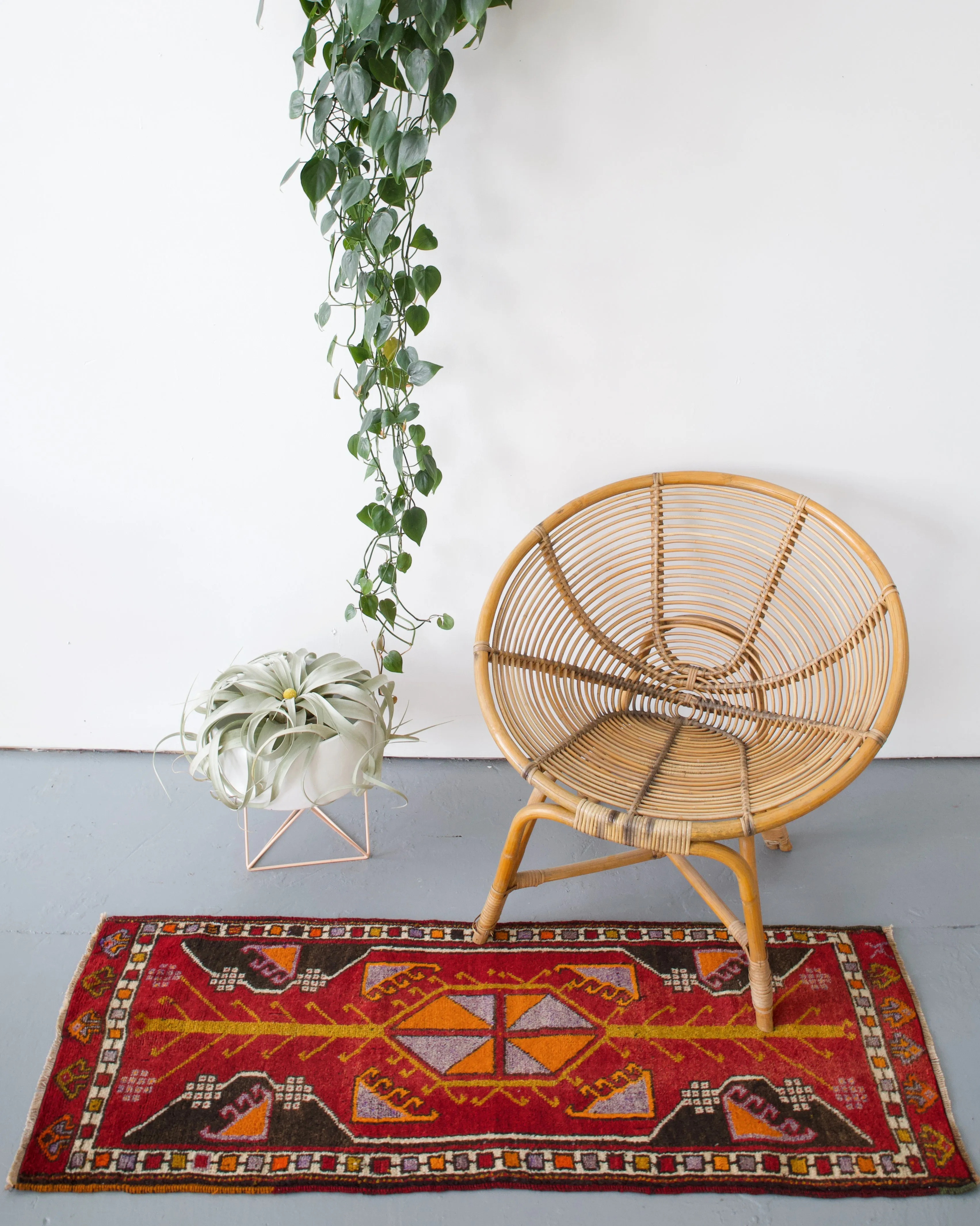 Vintage Mini Turkish Rug