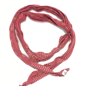 Visvim 14SS Bandana Belt Dots (Mini Herringbone) Red