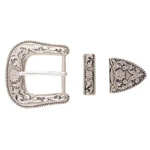 Western 3 piece Buckle Set