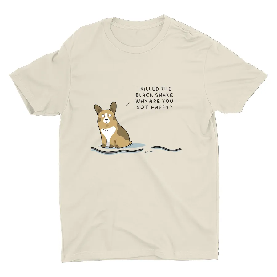 Why Are You Not Happy Cotton Tee