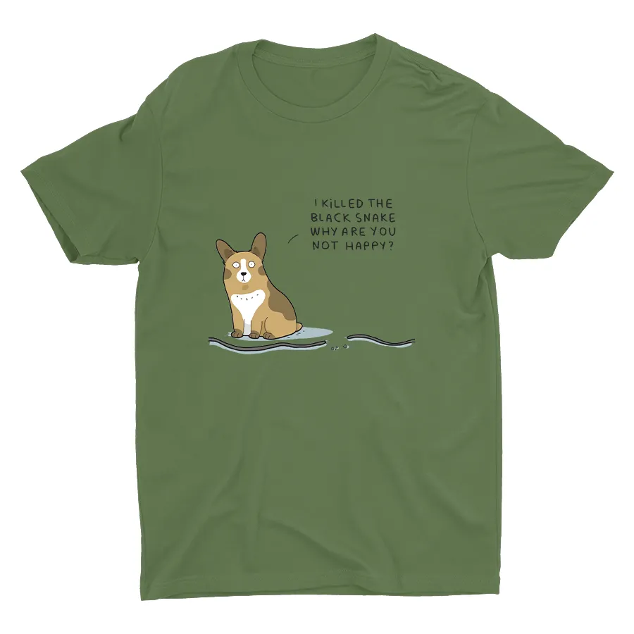 Why Are You Not Happy Cotton Tee
