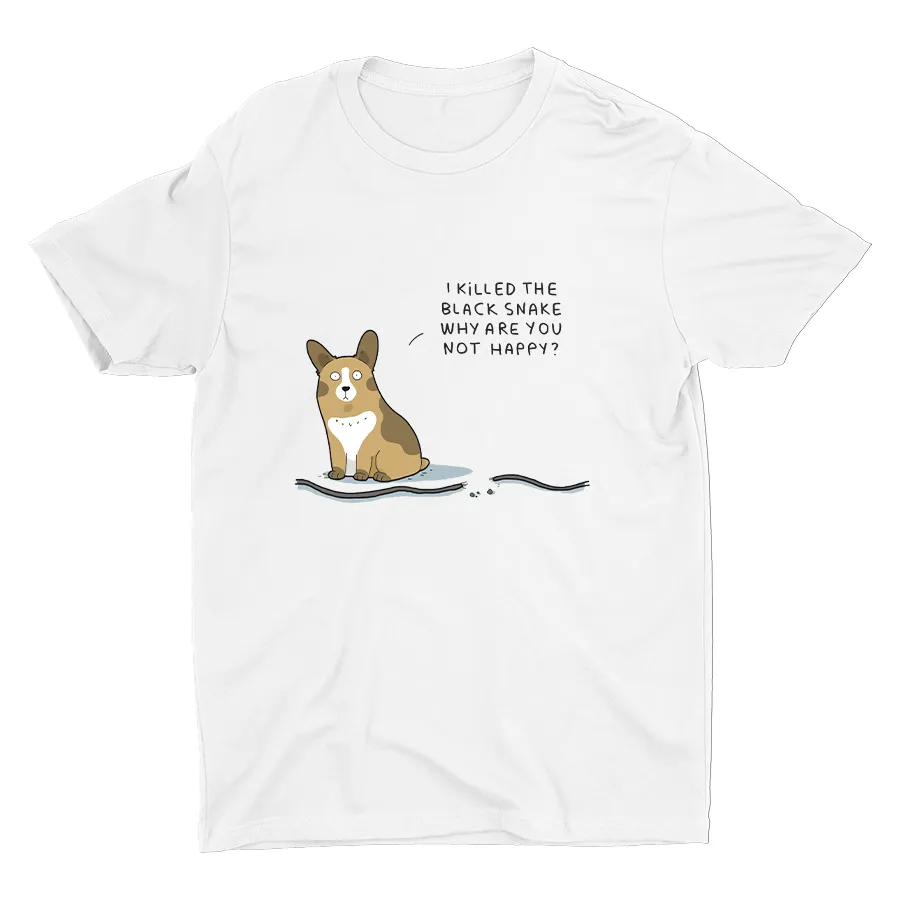 Why Are You Not Happy Cotton Tee