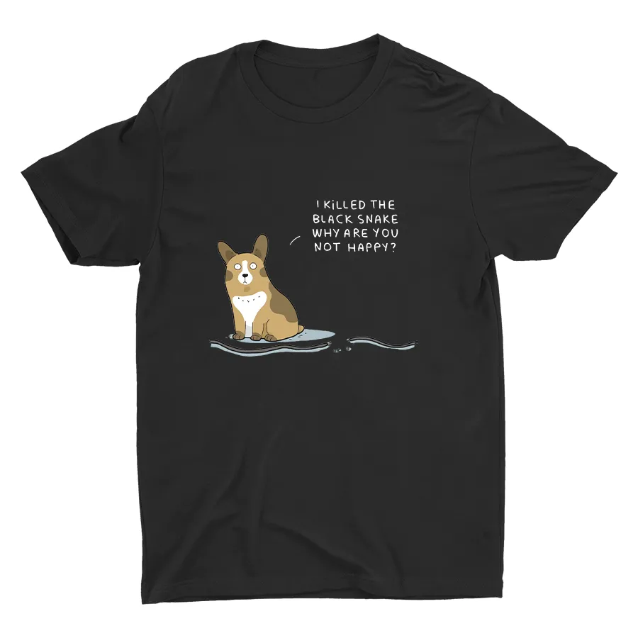 Why Are You Not Happy Cotton Tee