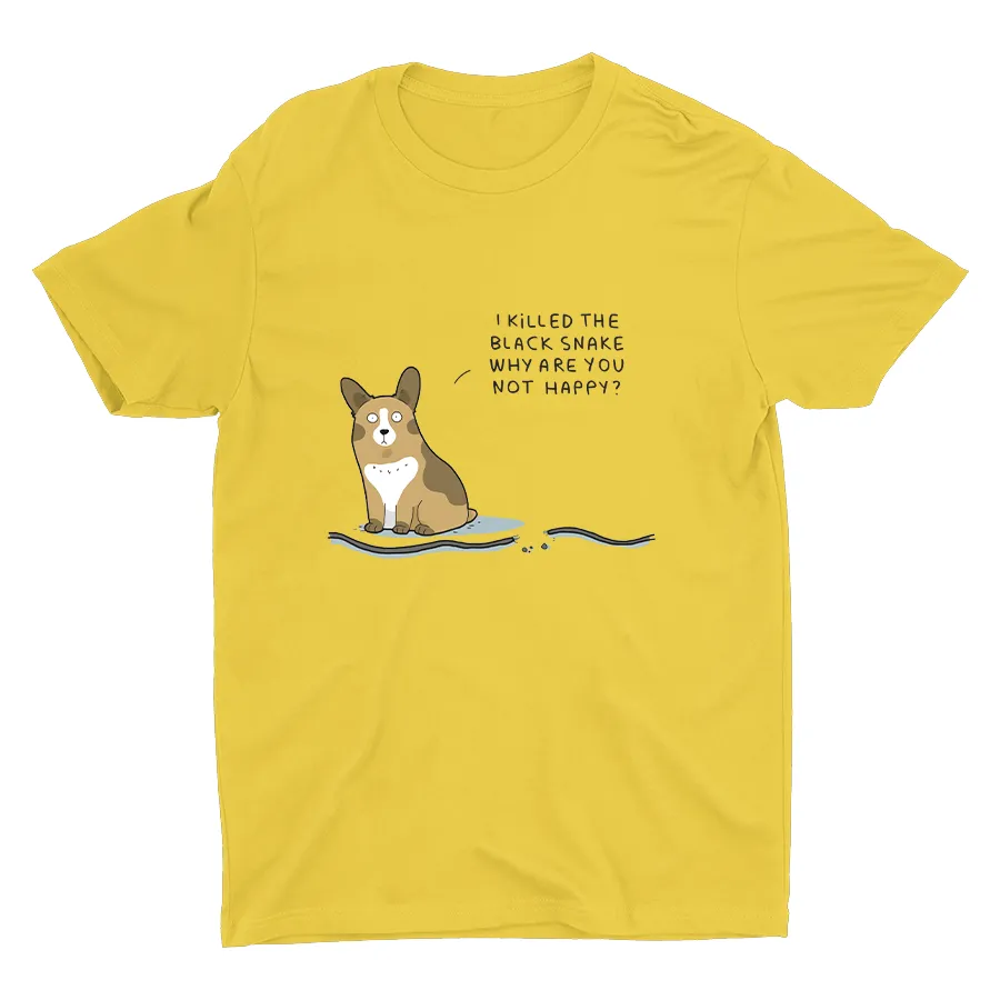 Why Are You Not Happy Cotton Tee