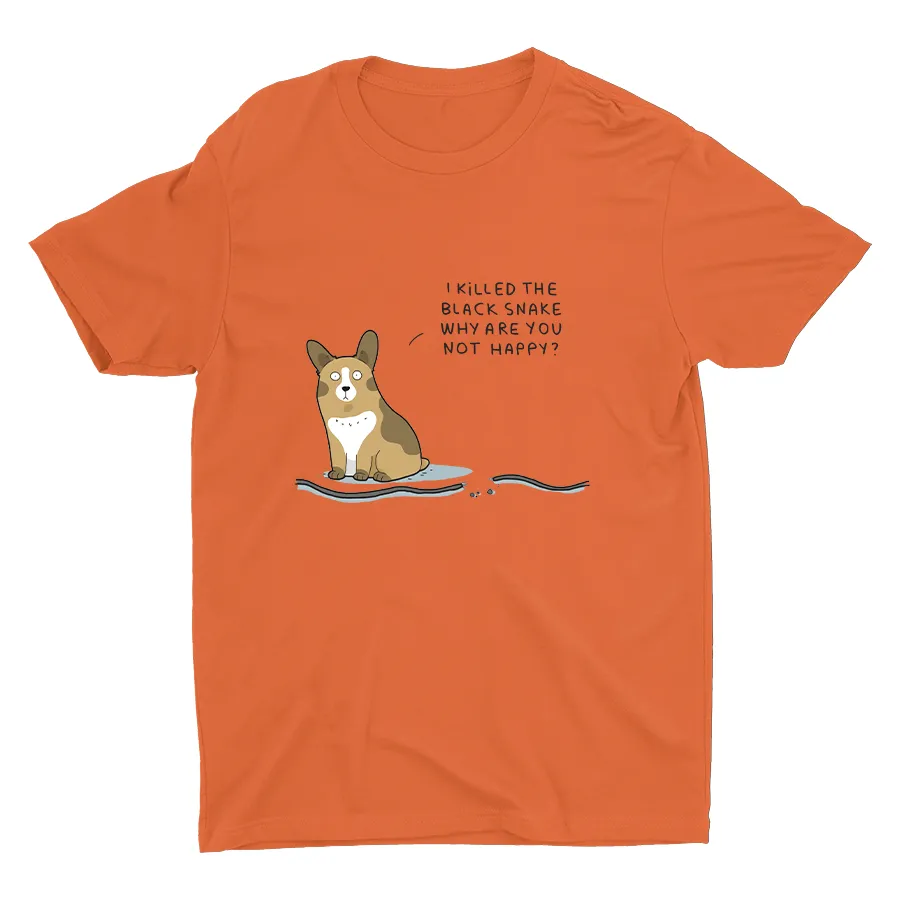 Why Are You Not Happy Cotton Tee