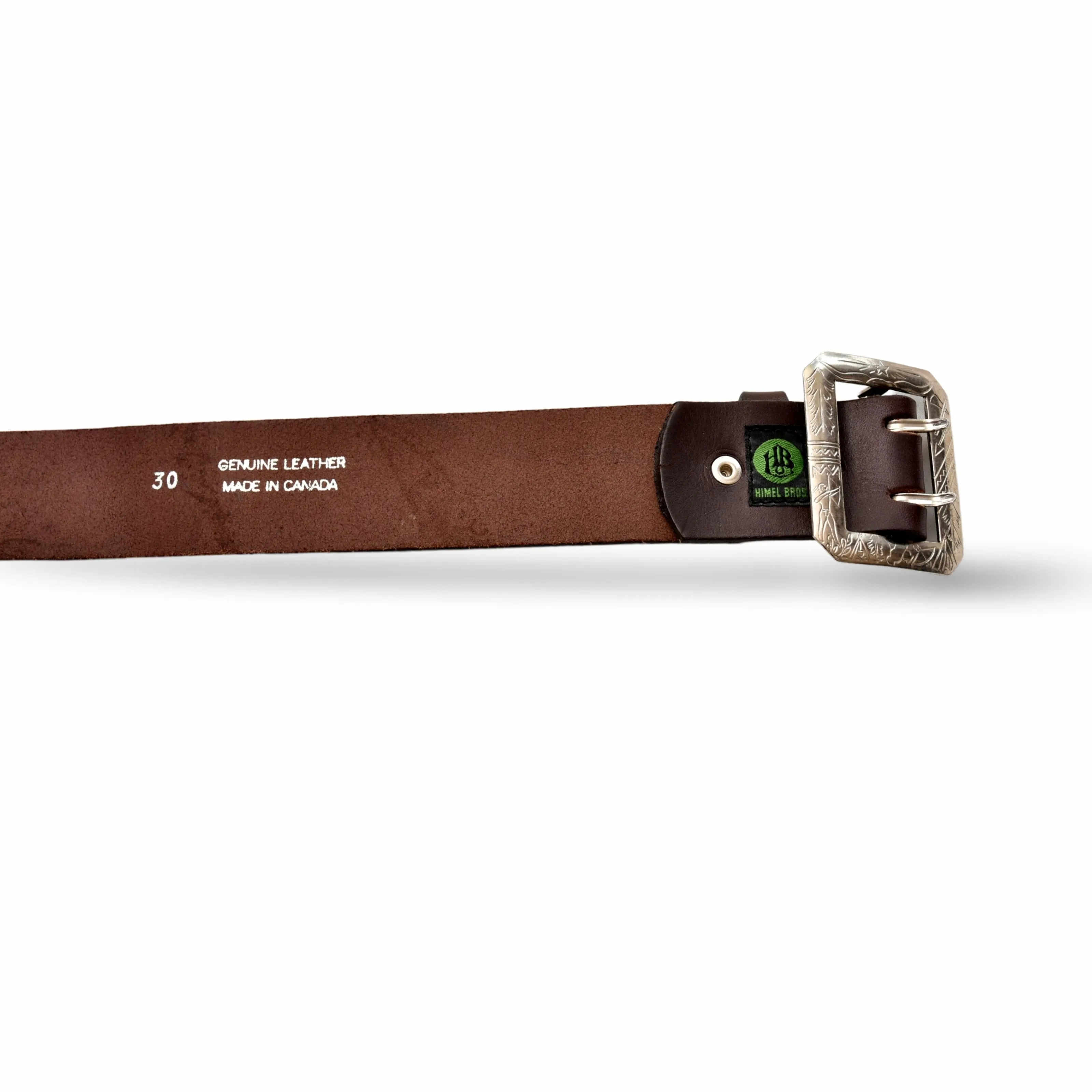 Wickett & Craig Heritage Bridle Leather Belt with Vintage North & Judd Buckle