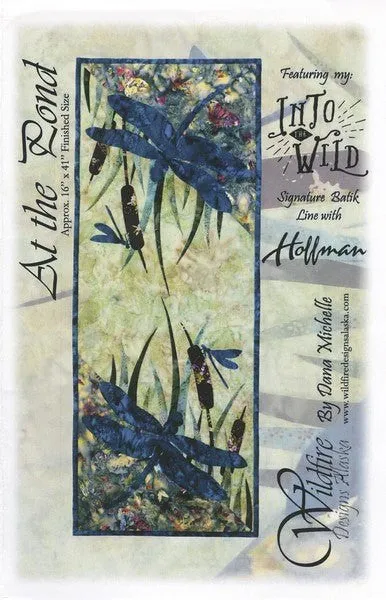 Wildfire Designs Alaska Into the Wild At The Pond Table Runner Applique Quilt Pattern