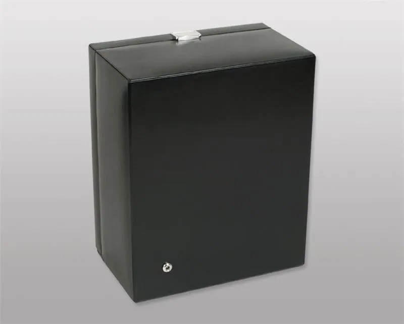 WOLF Heritage 4 Piece Watch Winder with Cover