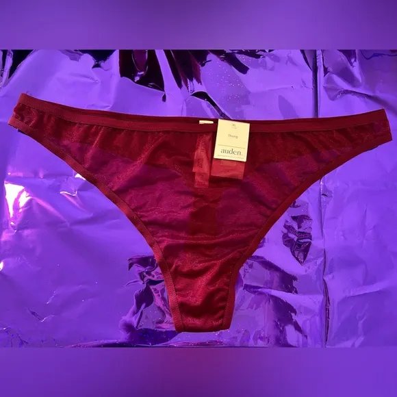 Women’s Mesh Unlined Demi Coverage Underwire Bra &amp; Panty Set | 40D | XL | PINK