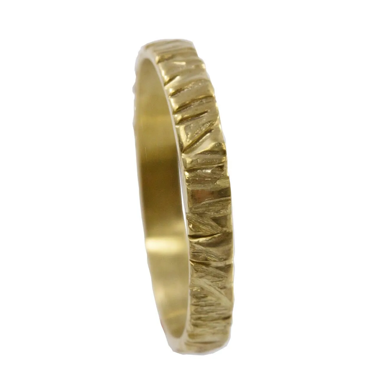 Woodgrain wedding ring, 3mm