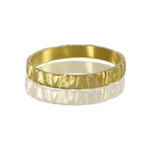 Woodgrain wedding ring, 3mm