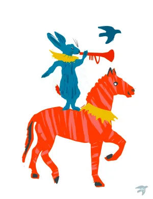 ZEBRA LIMITED EDITION ART PRINT FOR YOUR HOME